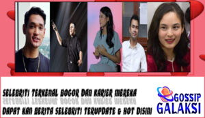 5 Selebriti Terkenal Bogor